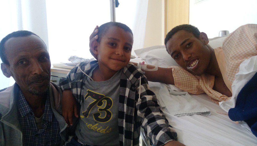Mukhtar in India for stem cell transplant