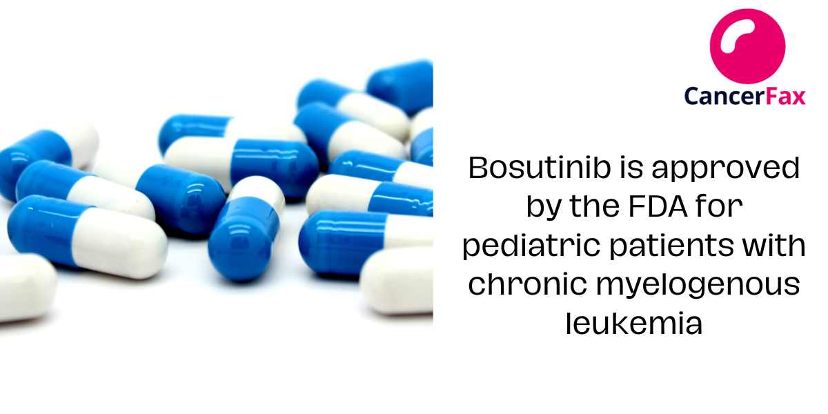 Bosutinib is approved by the FDA for pediatric patients with chronic myelogenous leukemia