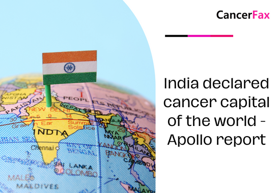 India declared cancer capital of the world - Apollo report