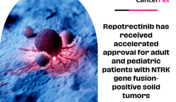 Repotrectinib has received accelerated approval for adult and pediatric patients with NTRK gene fusion-positive solid tumors