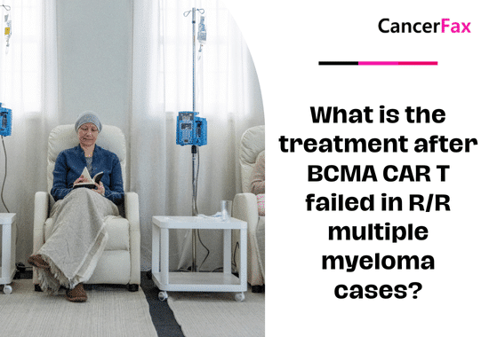 What is the treatment after BCMA CAR T failed in RR multiple myeloma cases